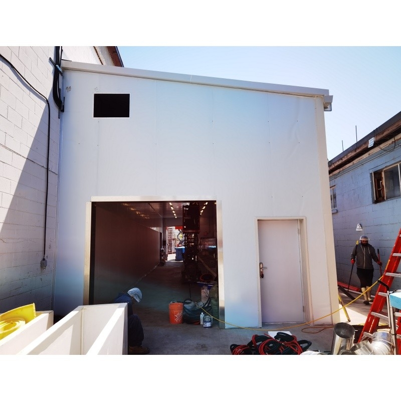 โครงสร้างเหล็กเบา Prefab โครงสร้างเหล็ก โครงสร้างเหล็ก โครงสร้างเหล็ก สําหรับโกดังกระบวนร้อน