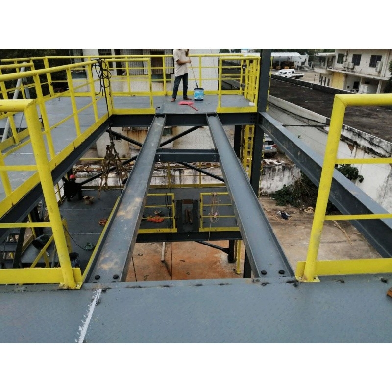 โครงสร้างเหล็ก Mezzanine Floor Warehouse โพลตฟอร์มเหล็กภายใน Mezzanine สําหรับโกดัง