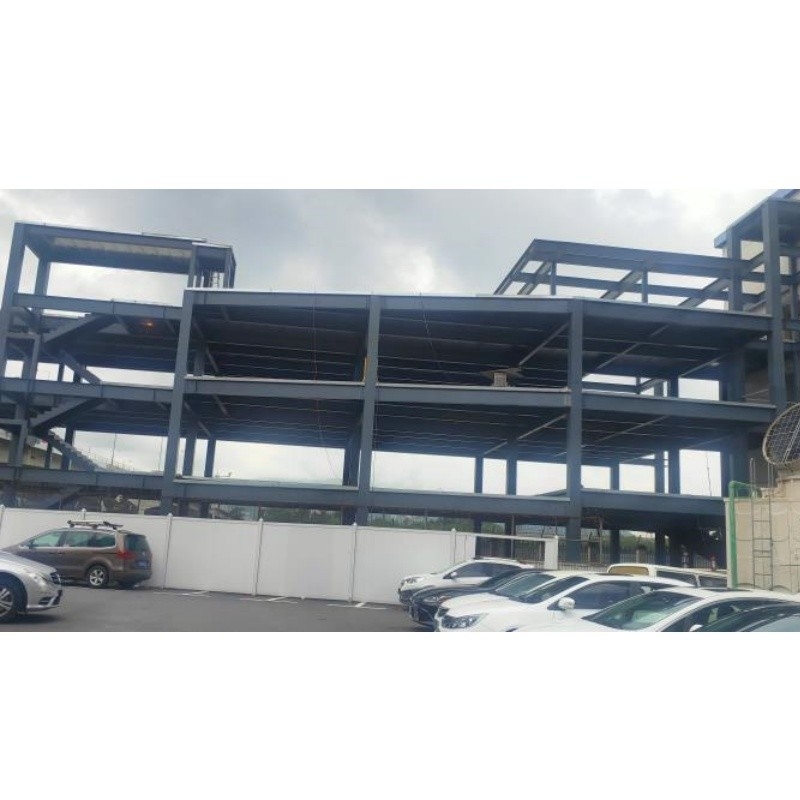 โครงสร้างเหล็ก Mezzanine Floor Warehouse โพลตฟอร์มเหล็กภายใน Mezzanine สําหรับโกดัง
