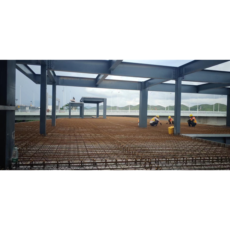 โครงสร้างเหล็ก Mezzanine Floor Warehouse โพลตฟอร์มเหล็กภายใน Mezzanine สําหรับโกดัง
